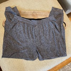 Mens Lululemon Intent Jogger in Heathered Black